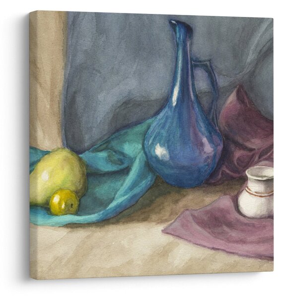 Obraz - Malované zátiší (30x30 cm)
