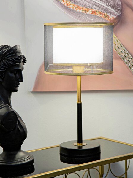 STOLNÍ LAMPA, 25/48/25 cm - Online Only svítidla, Online Only