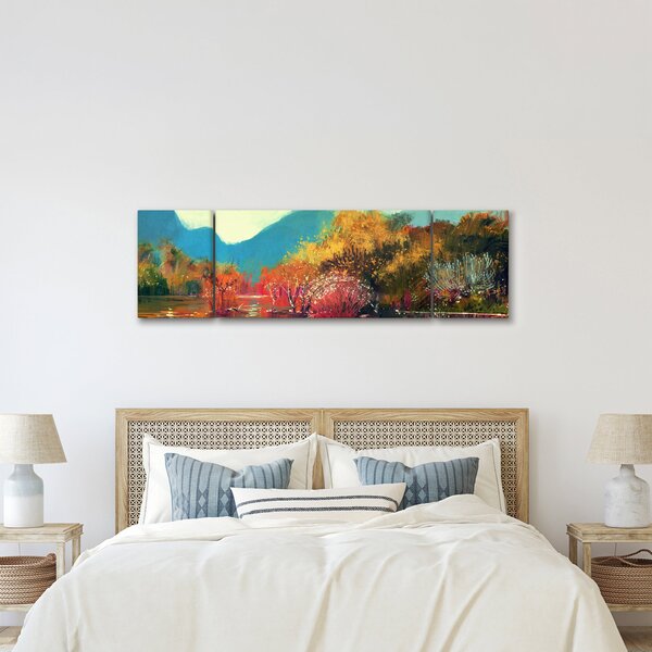 Obraz - Barvy podzimu (170x50 cm)