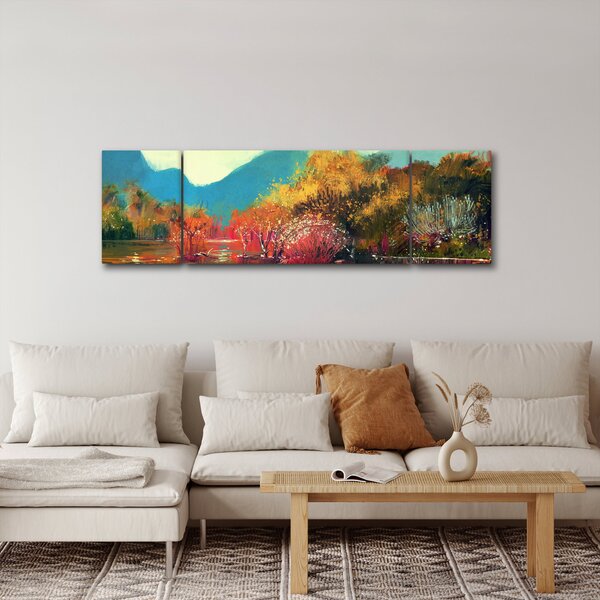 Obraz - Barvy podzimu (170x50 cm)