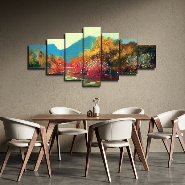 Obraz - Barvy podzimu (210x100 cm)