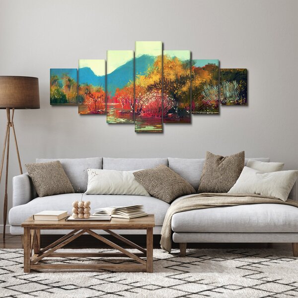 Obraz - Barvy podzimu (210x100 cm)