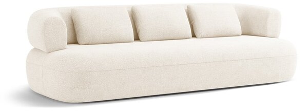 Béžová pohovka z textilie bouclé 226 cm Jenny – Micadoni Home
