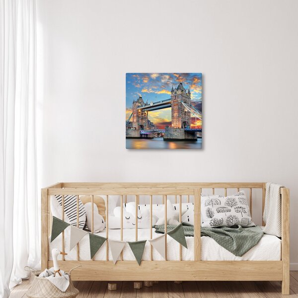 Obraz - Tower Bridge, Londýn, Anglie (30x30 cm)