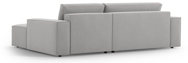 Světle šedá rozkládací rohová pohovka (pravý roh) Jodie – Micadoni Home