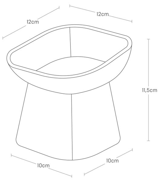 Keramická miska pro domácího mazlíčka Tower – YAMAZAKI