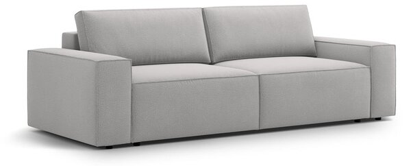 Světle šedá rozkládací pohovka 247 cm Jodie – Micadoni Home