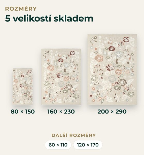Angel Carpet, Kusový koberec Aurora 25 Beige, 60x110, béžová, kancelář