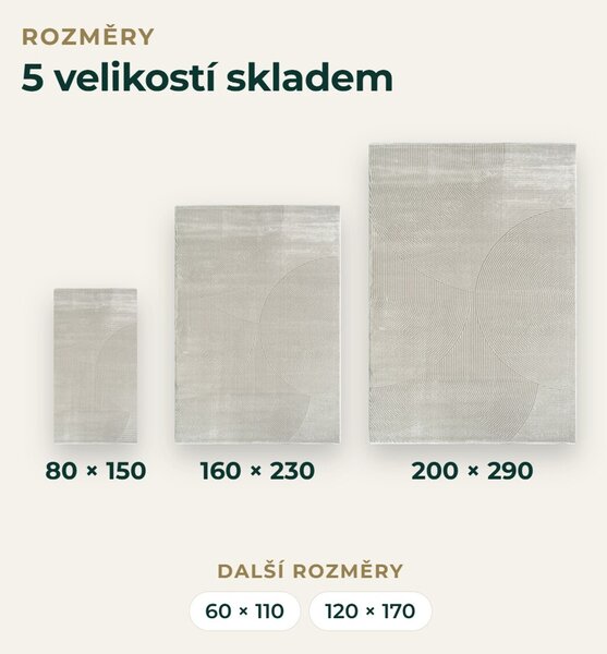 Angel Carpet, Kusový koberec Zafiro 25 Grey, 60x110, šedá, kancelář