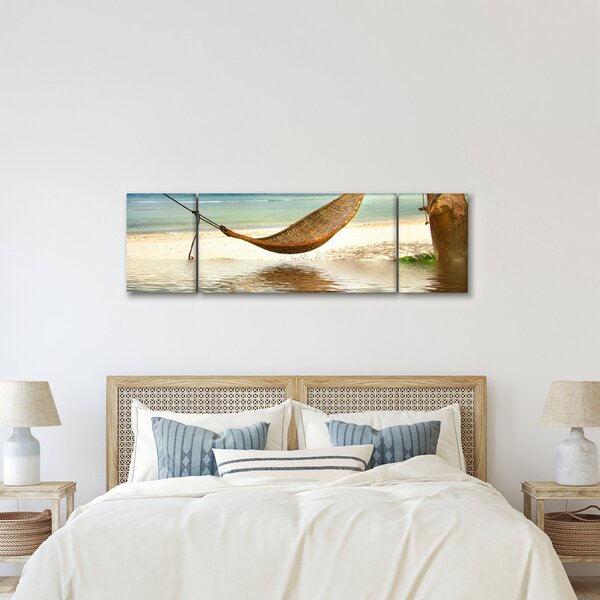 Obraz - Relax na pláži (170x50 cm)