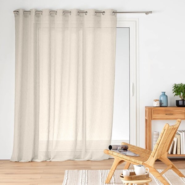 Záclona v přírodní barvě 240x240 cm Carlin – douceur d'intérieur