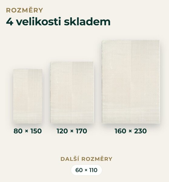 Angel Carpet, Kusový koberec Zafiro 19 Beige, 80x150, béžová, kancelář
