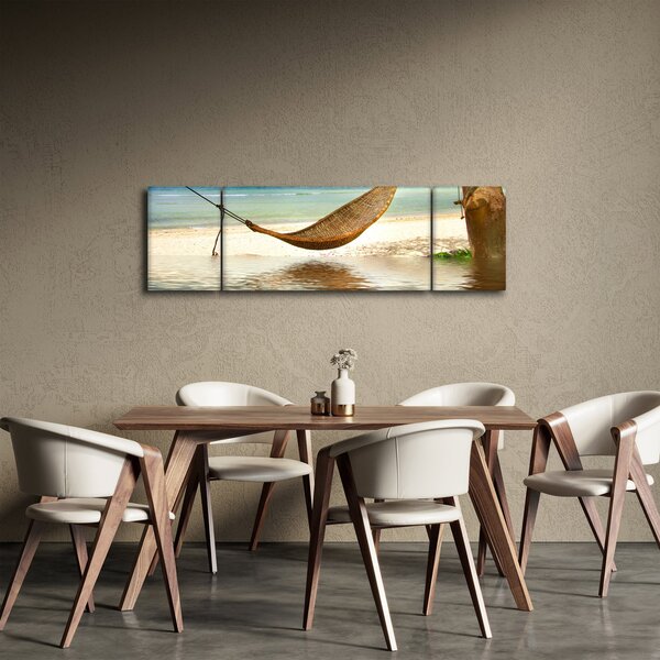 Obraz - Relax na pláži (170x50 cm)
