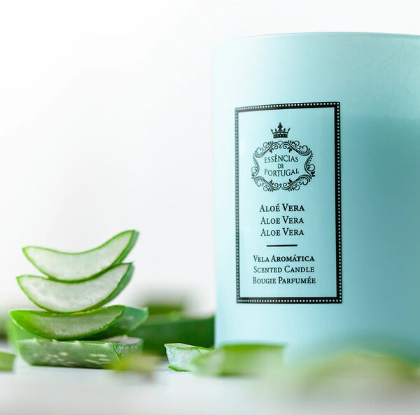 Essências de Portugal Aloe Vera Vonná svíčka, 180 g