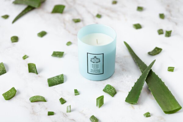 Essências de Portugal Aloe Vera Vonná svíčka, 180 g