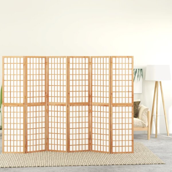 Skládací 6dílný paraván v japonském stylu 240 x 170 cm