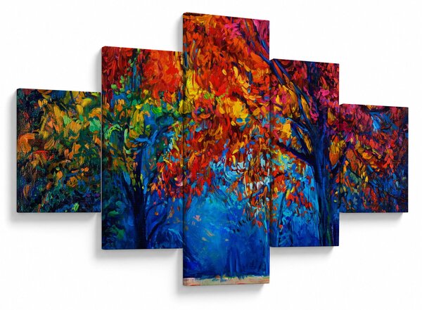 Obraz malby přírody (125x70 cm)