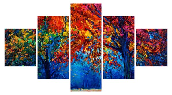 Obraz malby přírody (125x70 cm)
