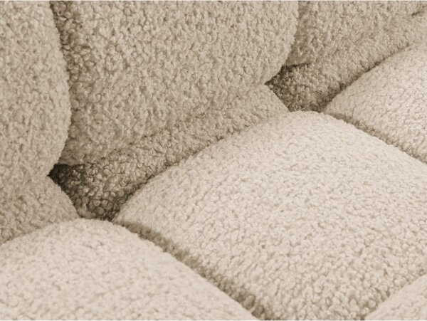 Béžová modulární pohovka z textilie bouclé 188 cm Bellis – Micadoni Home