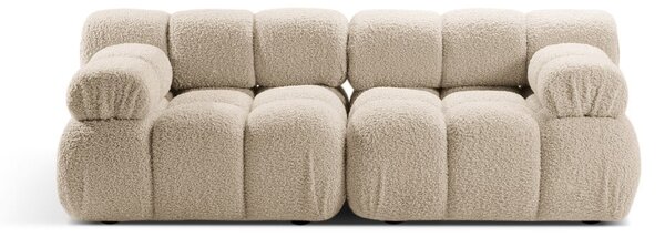 Béžová modulární pohovka z textilie bouclé 188 cm Bellis – Micadoni Home