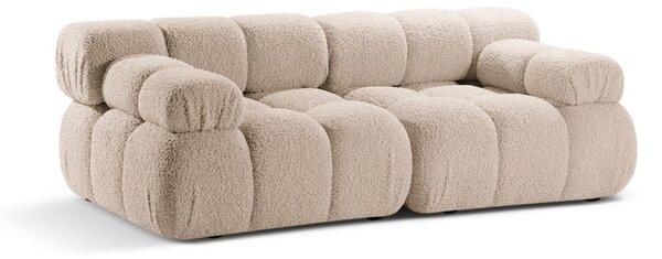 Béžová modulární pohovka z textilie bouclé 188 cm Bellis – Micadoni Home