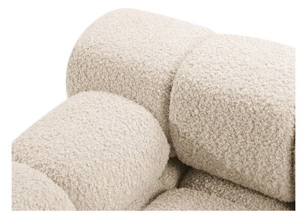 Béžová modulární pohovka z textilie bouclé 188 cm Bellis – Micadoni Home