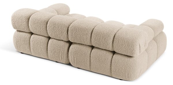 Béžová modulární pohovka z textilie bouclé 188 cm Bellis – Micadoni Home