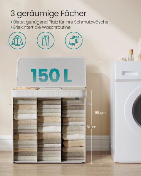 Prádelní koš 150L LCB062W01