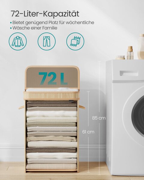 Prádelní koš 72L LCB061N01