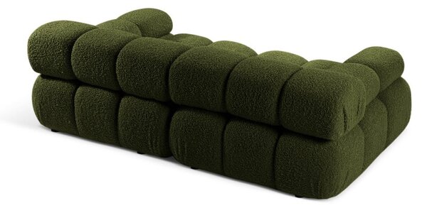 Zelená modulární pohovka z textilie bouclé 188 cm Bellis – Micadoni Home