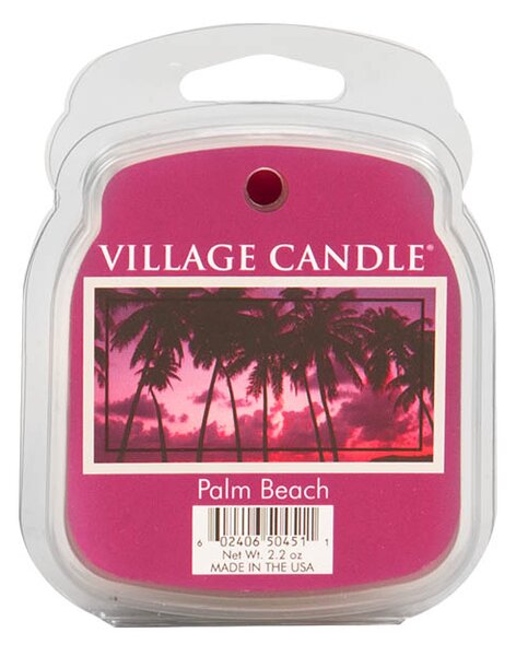 VILLAGE CANDLE Palm Beach Vosk, 62g
