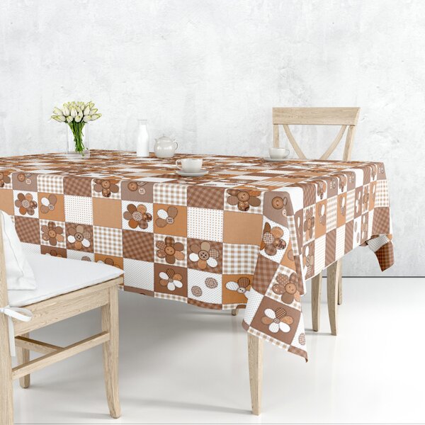 Ubrus PVC FL-1763-04 – Knoflíkový podzim (různé velikosti)