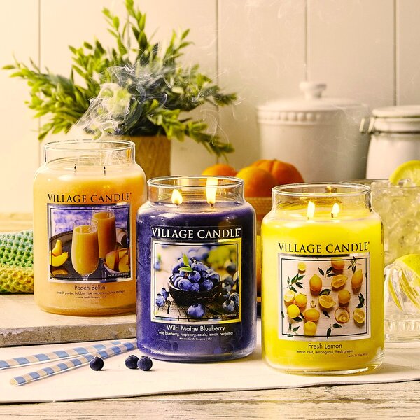 VILLAGE CANDLE Fresh Lemon Vonná svíčka