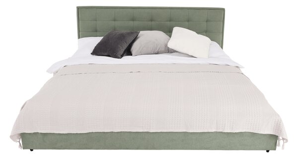Manželská postel 160 cm Essie (s roštem) (mentolová)