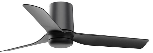 FARO Stropní ventilátor MINI PUNT TUB S, 6 rychlostí Barva: Černá-dřevo