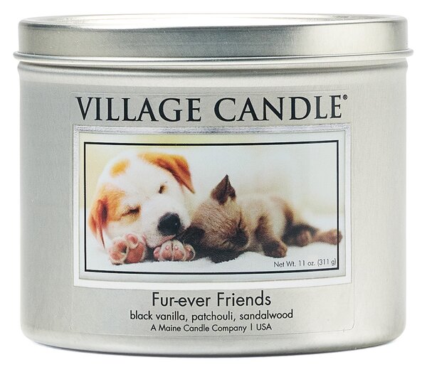 VILLAGE CANDLE Fur-ever Friends Vonná svíčka, 311 g