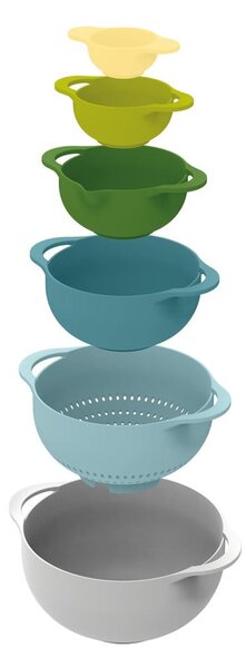 Mísy v sadě 6 ks Duo – Joseph Joseph