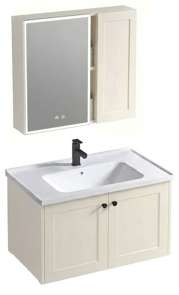 Sada koupelnového nábytku s umyvadlem Monti 60cm Creme