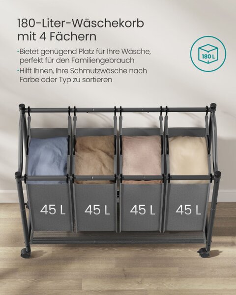 Prádelní koš 180L RLS103G01
