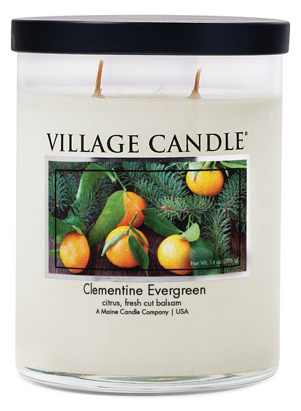 VILLAGE CANDLE Clementine Evergreen Vonná svíčka