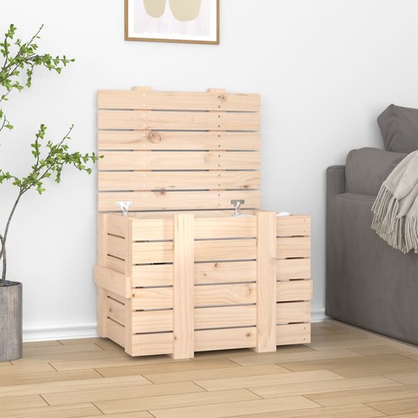 Úložný box 58 x 40,5 x 42 cm masivní borové dřevo