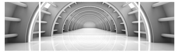 Obraz - 3D průchod (170x50 cm)