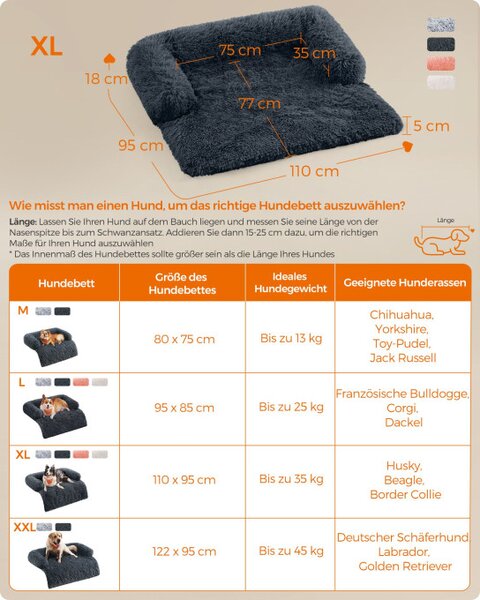 Plyšový pelíšek XL PGW223G02