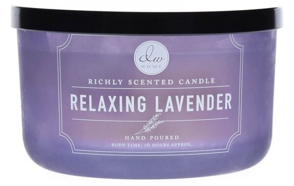 DW HOME Relaxing Lavender Vonná svíčka ve skle