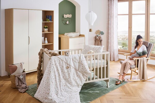 KOJICÍ KŘESLO přírodní barvy, šedohnědá, My Baby Lou - Pokoje pro miminka sestavy