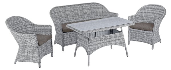 ZAHRADNÍ SADA 7dílné, kov, plast, sklo, textil Ambia Garden