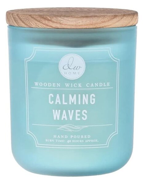 DW HOME Calming Waves Vonná svíčka ve skle, 326 g