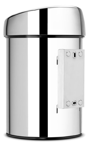 Dotykový ocelový odpadkový koš v leskle stříbrné barvě 3 l Touch Bin – Brabantia