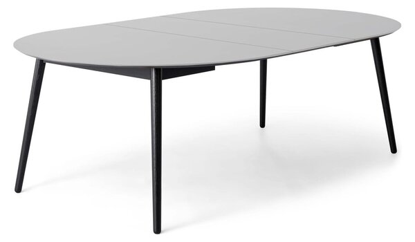 Kulatý rozkládací jídelní stůl s bílou deskou a přídavnou deskou ø 135 cm Meza – Hammel Furniture