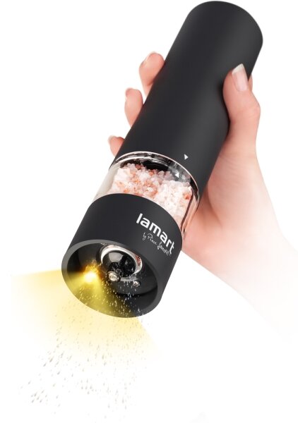 Lamart - Elektrický mlýnek na koření 4xAA černá